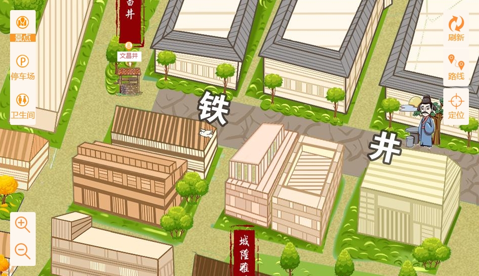 晋中智慧景区：手绘地图与语音导览的完美融合